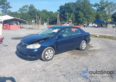 2007 Toyota Corolla Le z USA, uszkodzony, nr VIN 2T1BR30E07C756455
